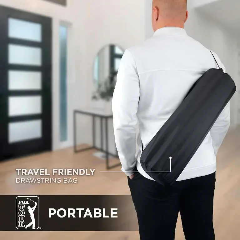 PGA Tour 8ft Deluxe Golf Putting Mat за голф, с насоки за обучение — снимка 7