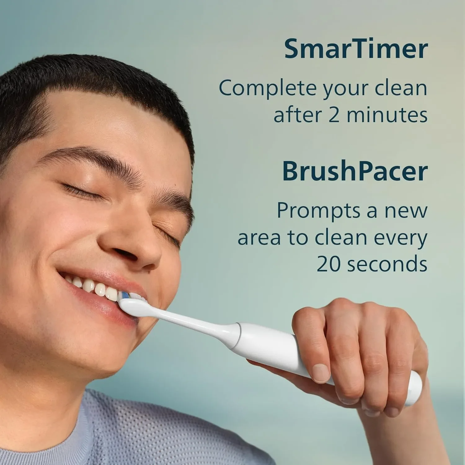 Philips Sonicare 3100 електрическа четка за зъби 2 броя HX4072/41, с 2 поставки за зареждане — снимка 7