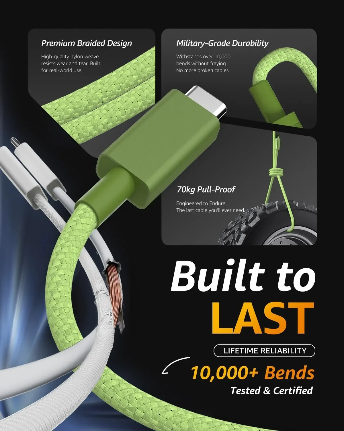 LEDо 30W GaN PD зарядно с магнитна връзка USB-C към USB-C (кабел в комплекта) — снимка 7