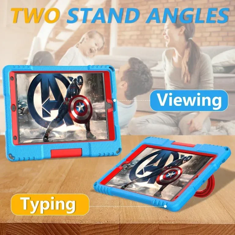 Калъф за деца TrendGate за iPad 10.2 Inch 2021/2020/2019, син — снимка 4