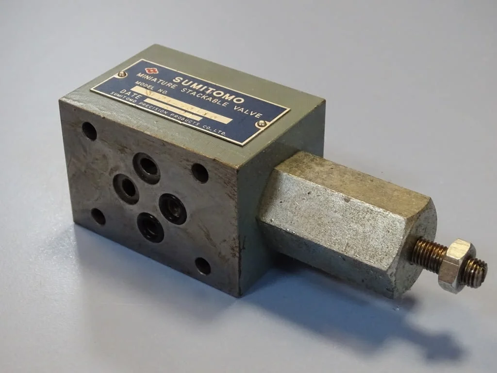 Хидравличен клапан SUMITOMO MPA-70-10 miniature stackable valve — снимка 4
