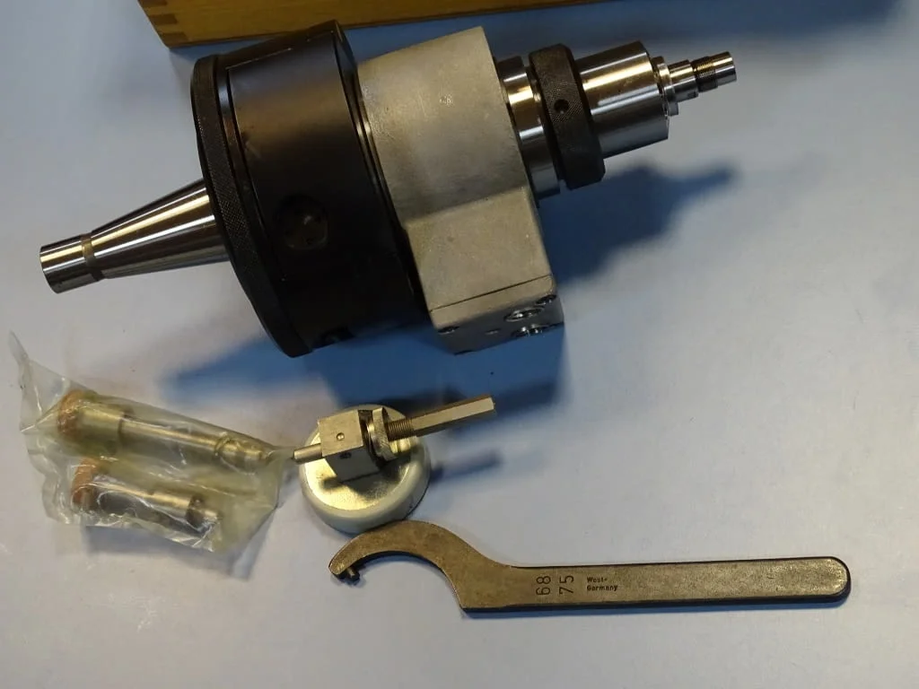 Пневматична глава RAY102 (R17-5) RPU289 Grinding Spindle ISO40 — снимка 9
