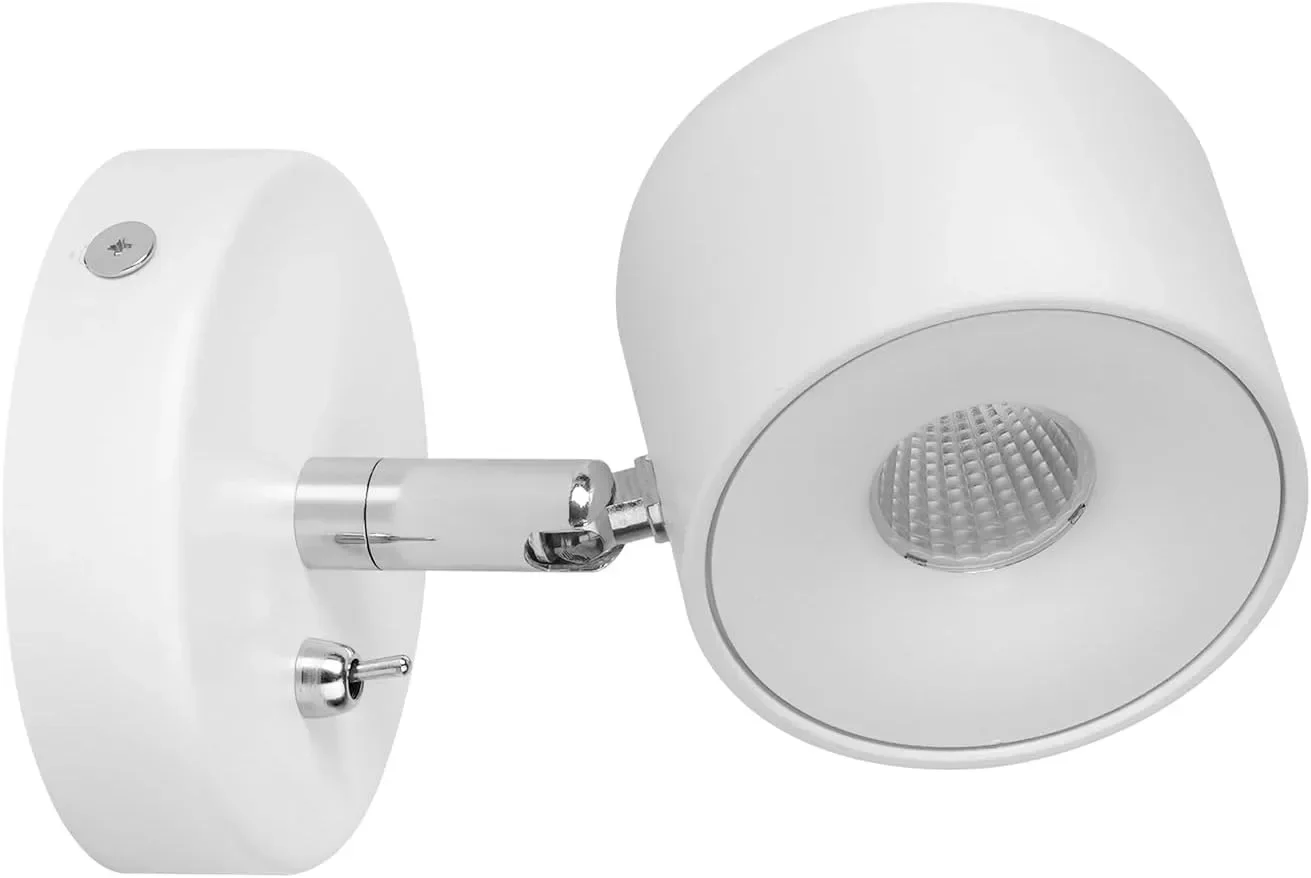 Регулируема LED стенна лампа Aisilan 7 W, 3000 K, CRI 97