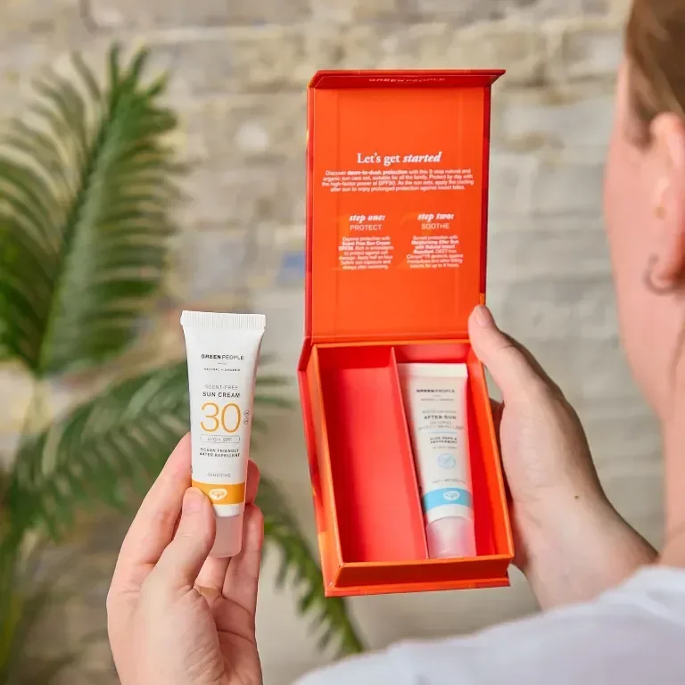 Органичен слънцезащитен крем Green People Travel Pack | Слънцезащитен крем SPF30 + Aftersun репелент