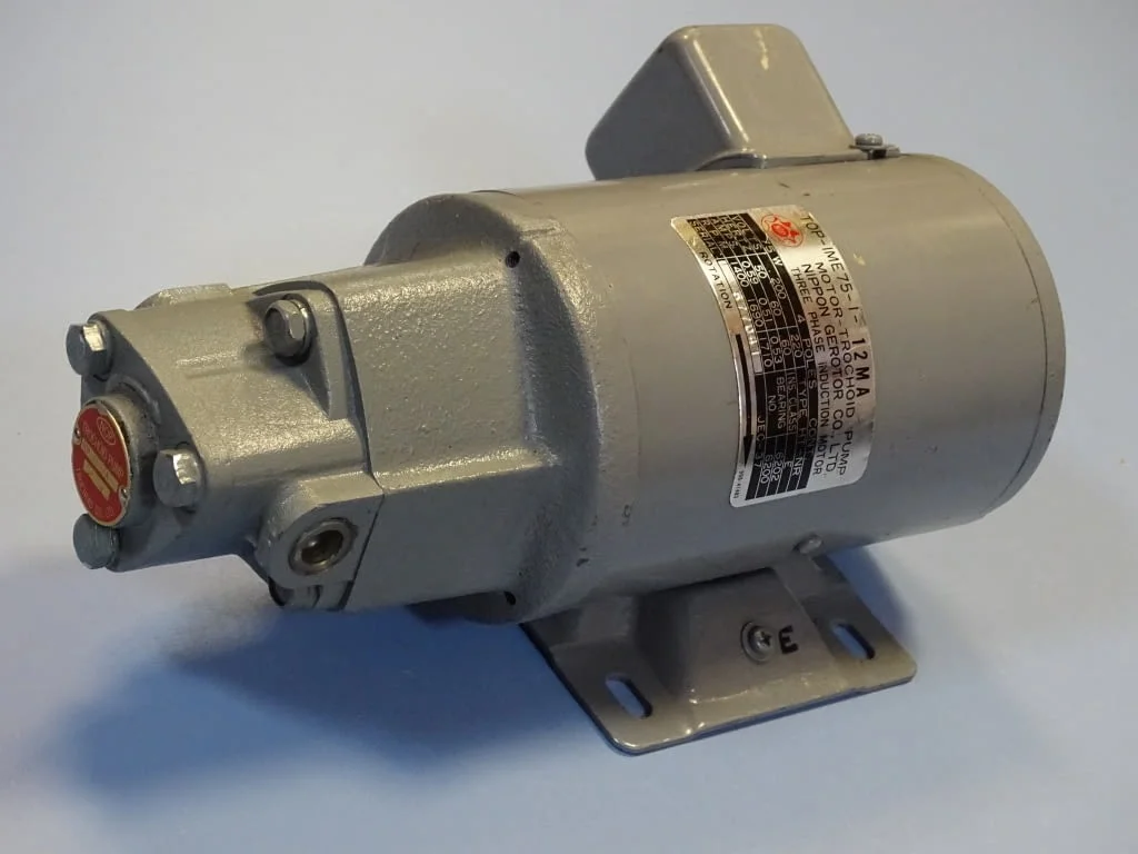 Трохоидна мотор-помпа NIPPON GEROTOR Motor-Trochoid Pump TOP-IME 75-1-12МА — снимка 7