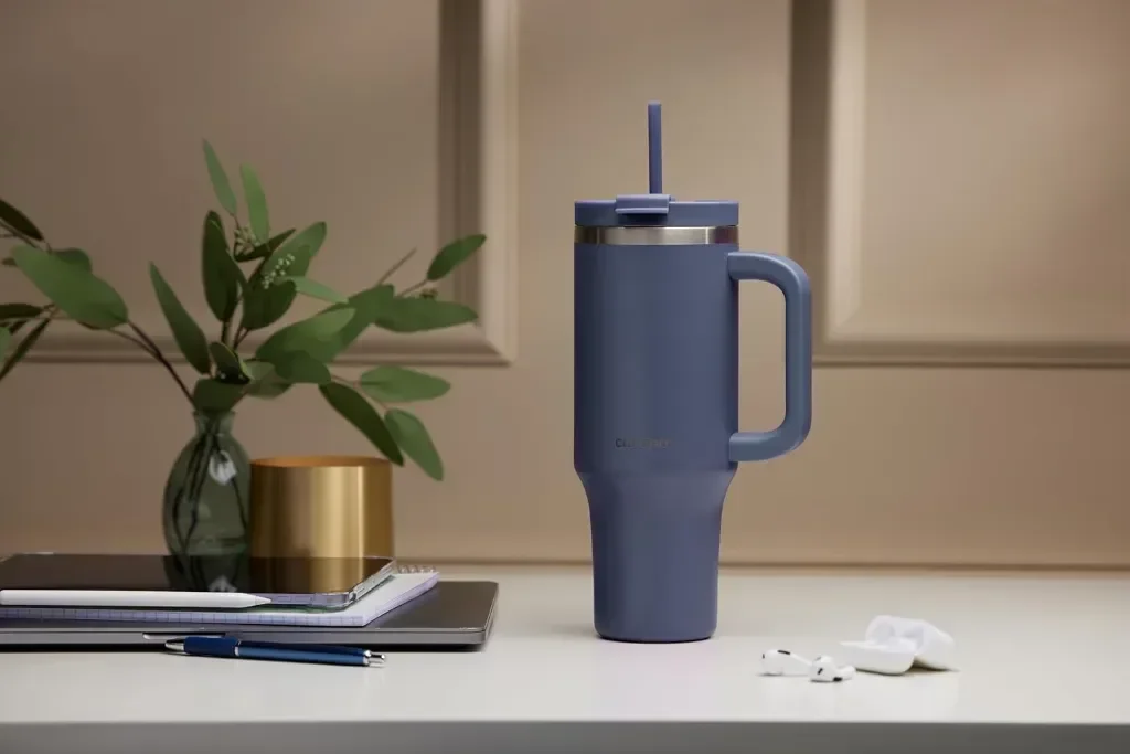 Contigo Streeterville Чаша 1200 ml с дръжка, изолирана със сламка и капак, студено за 29 часа — снимка 8