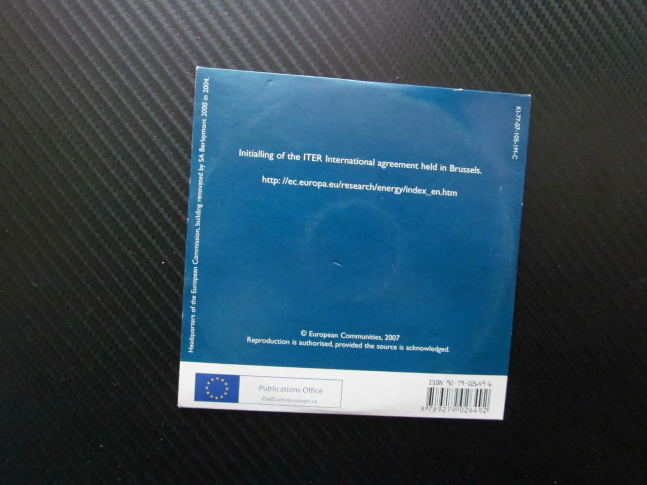 ITER the way to fusion power. DVD филм термоядрена енергия пътят стратегии развитие партньорство виз — снимка 3