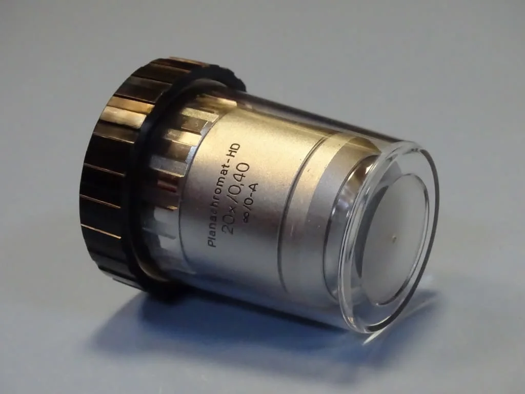 Обектив за микроскоп Carl Zeiss Jena Planachromat-HD 20x/0.40 microscope obiective — снимка 10