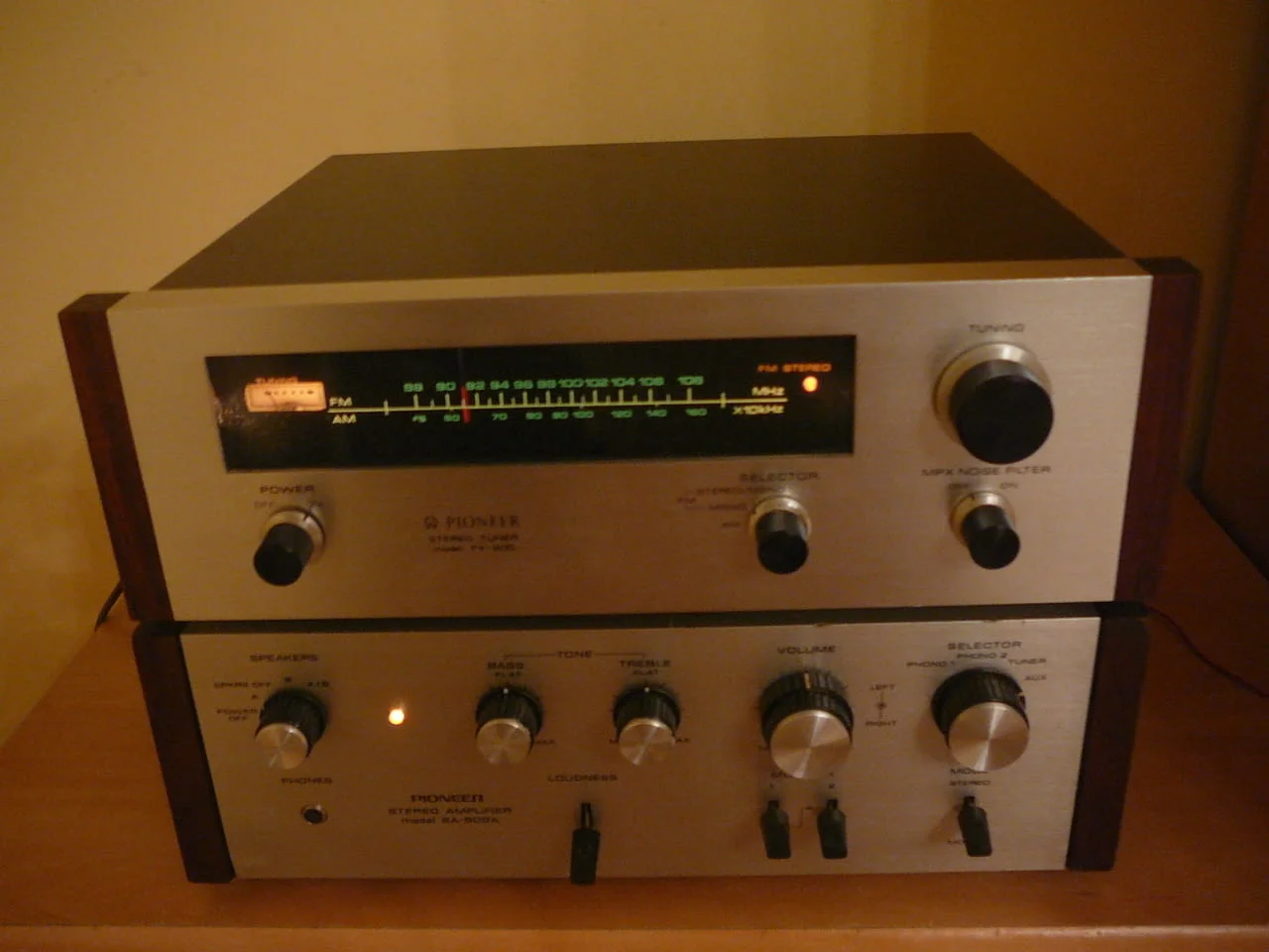 Pioneer sa-500a i tx-500 — снимка 4