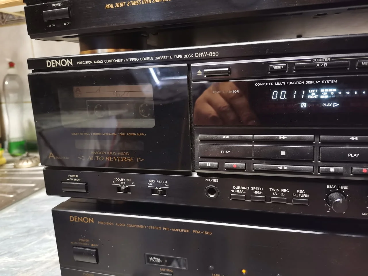 Denon pra 1500, Denon DRW-850, Denon DCD-920 , Denon TU 460 — снимка 7