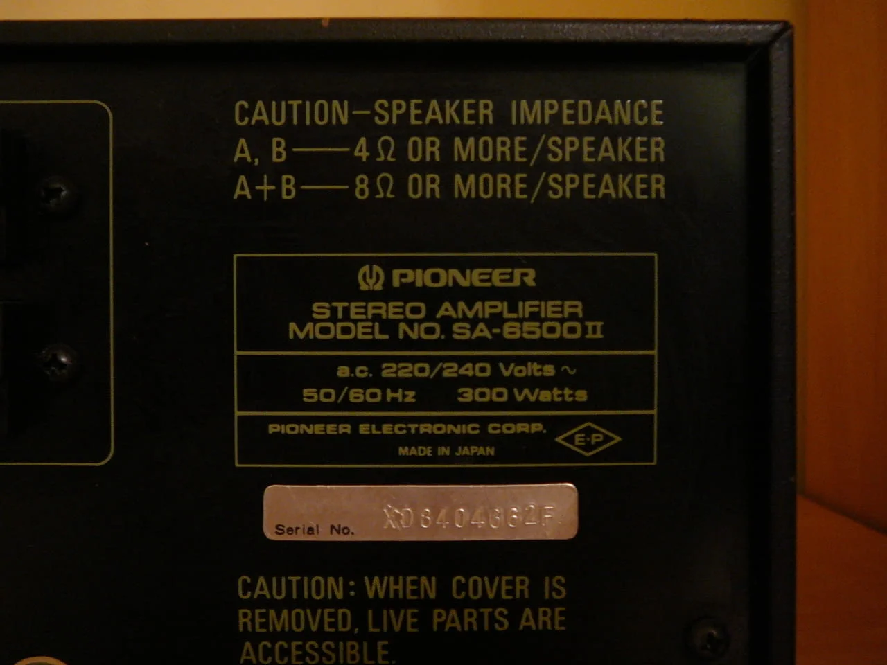 Pioneer sa-6500 ii — снимка 6