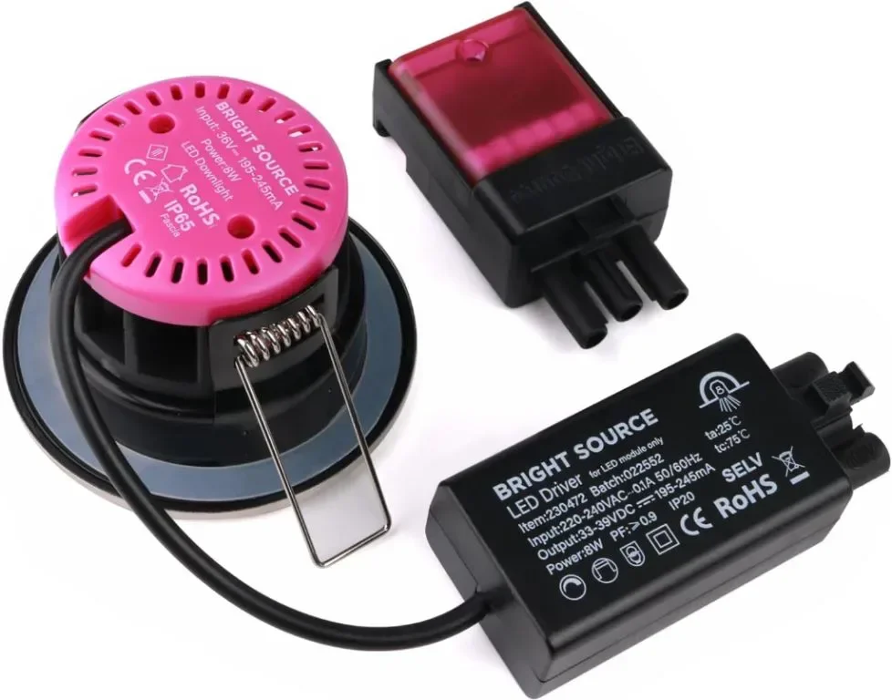 Bright Source осветителни тела, лампи 8w 64mm изрез, 750lm 6 броя — снимка 4