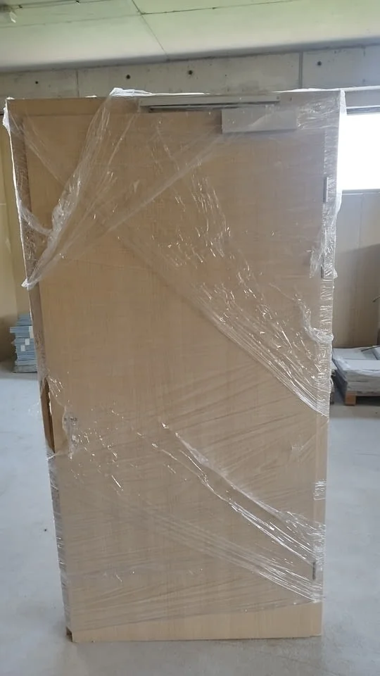 Врати интериорни с каси и первази без брави и дръжки 3 бр 75/85/98 - 199см — снимка 7