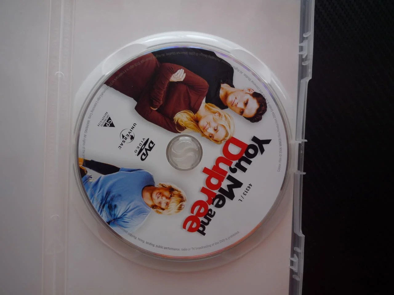 Аз, Ти и Дюпри DVD филм комедия забавна Оуен Уилсън Кейт Хъдсън Мат Дилън бедствие приятели съпруга — снимка 2