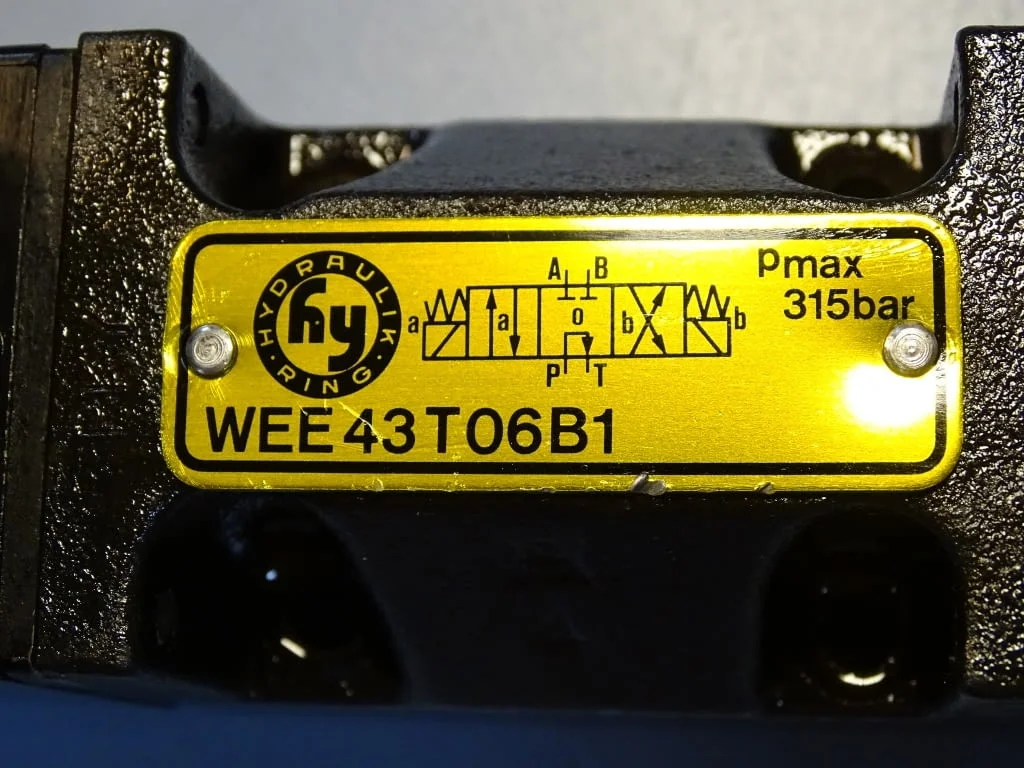 Хидравличен разпределител Ring-Hydraulik WEE43T06B1 24VDC hydraulik control valve — снимка 3