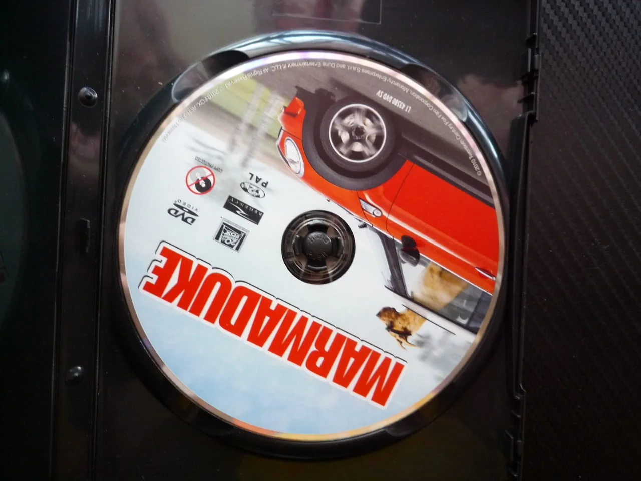 Мармадюк DVD филм комедия детски игрален кучета забавен смях приятели Ориндж Каунти сърф котка руска — снимка 2
