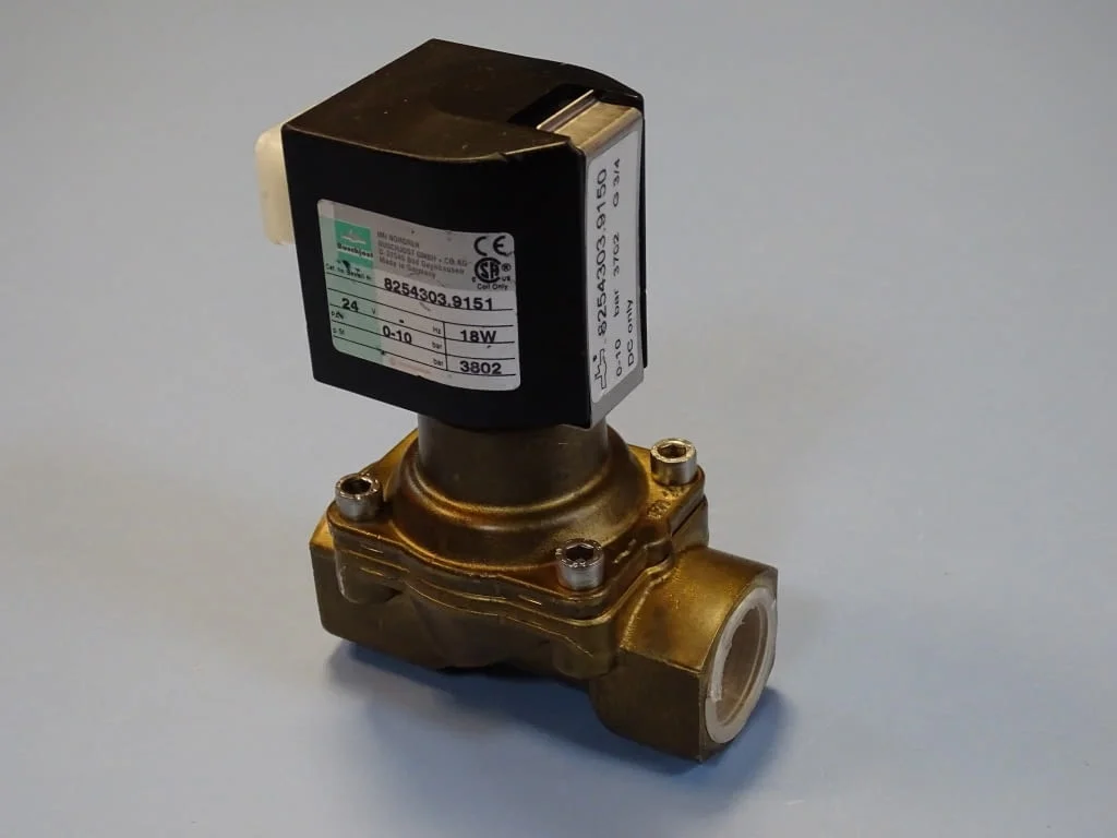 Магнет вентил Buschjost solenoid valve 24VDC G3/4 — снимка 6