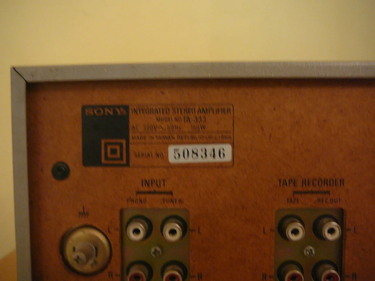 Sony ta-333 за ремонт копчетата — снимка 6