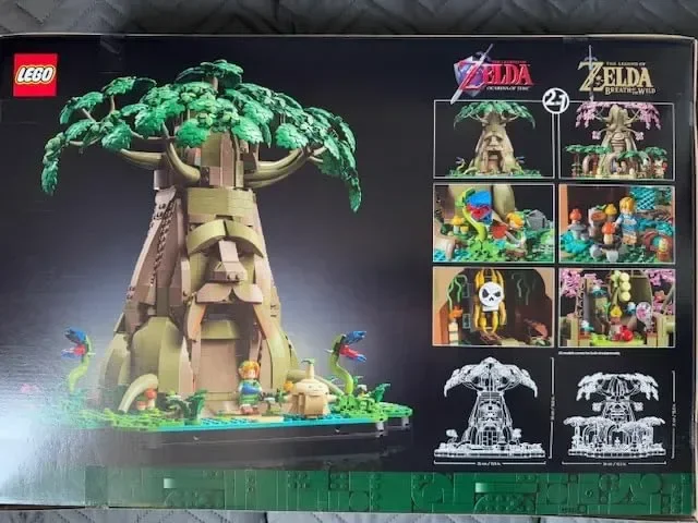 LEGO Легендата за Зелда, Страхотно дърво Деку 2 в 1, 77092, 2500 части — снимка 9