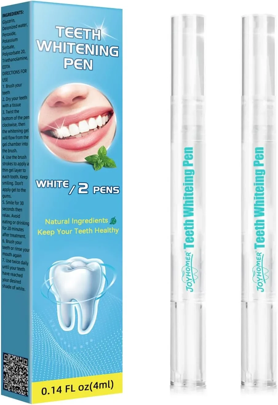Писалка за избелване на зъби с гел Joyhomer Teeth Whitening Pen – 2 броя