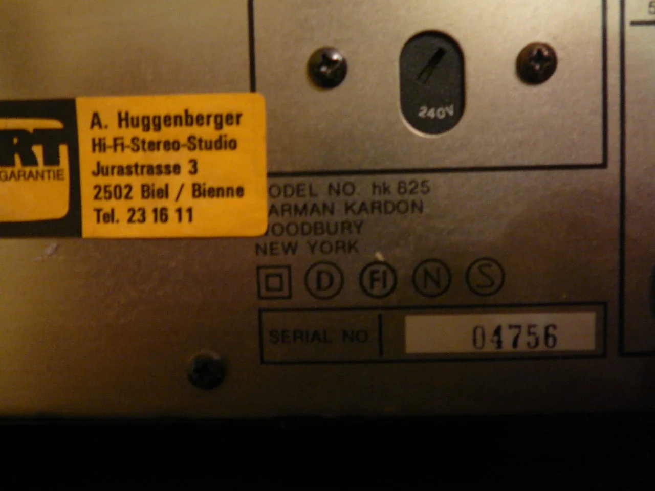Harman kardon hk 825 i 870 i tuner — снимка 8