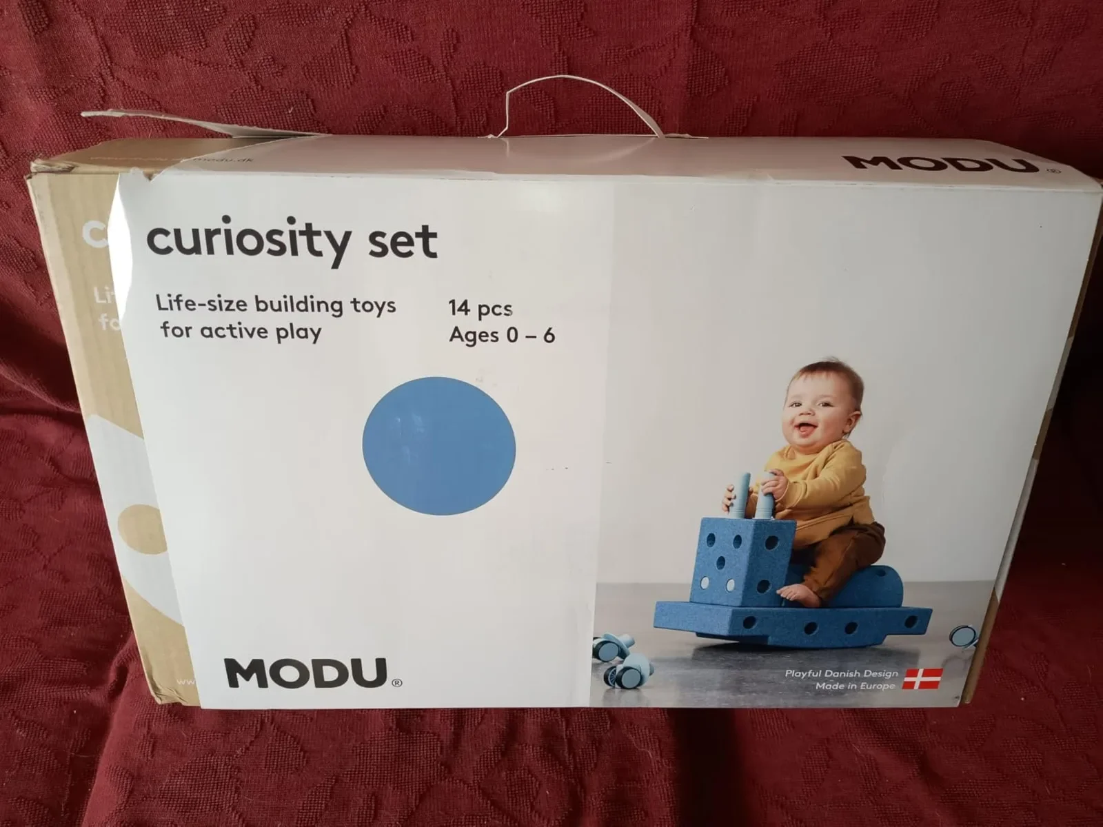 MODU Curiosity Set – модулна играчка за яздене, балансиране и комбиниране (14 части) — снимка 7