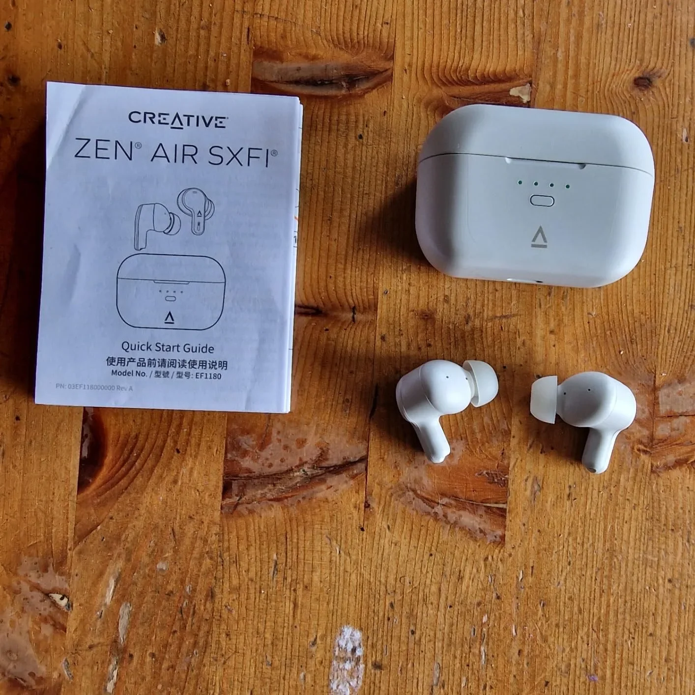 CREATIVE Zen Air SXFI – безжични TWS слушалки с ANC, SXFI Spatial Holography и управление през Creative App — снимка 8