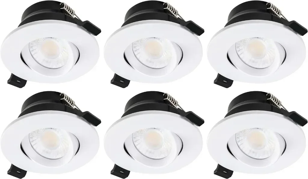 Bright Source All in One,превключваеми 5w/8w LED TILT Downlight,пакет от 6