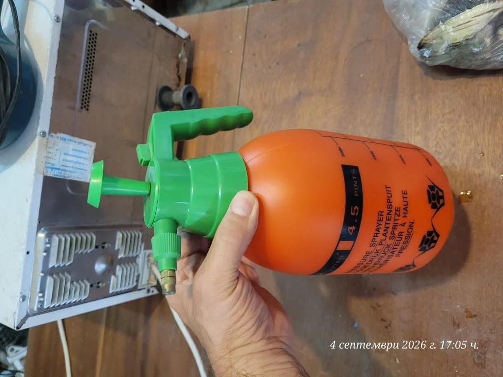 Ръчна градинска пръскачка с предварително напомпване (Pressure Sprayer) — снимка 3