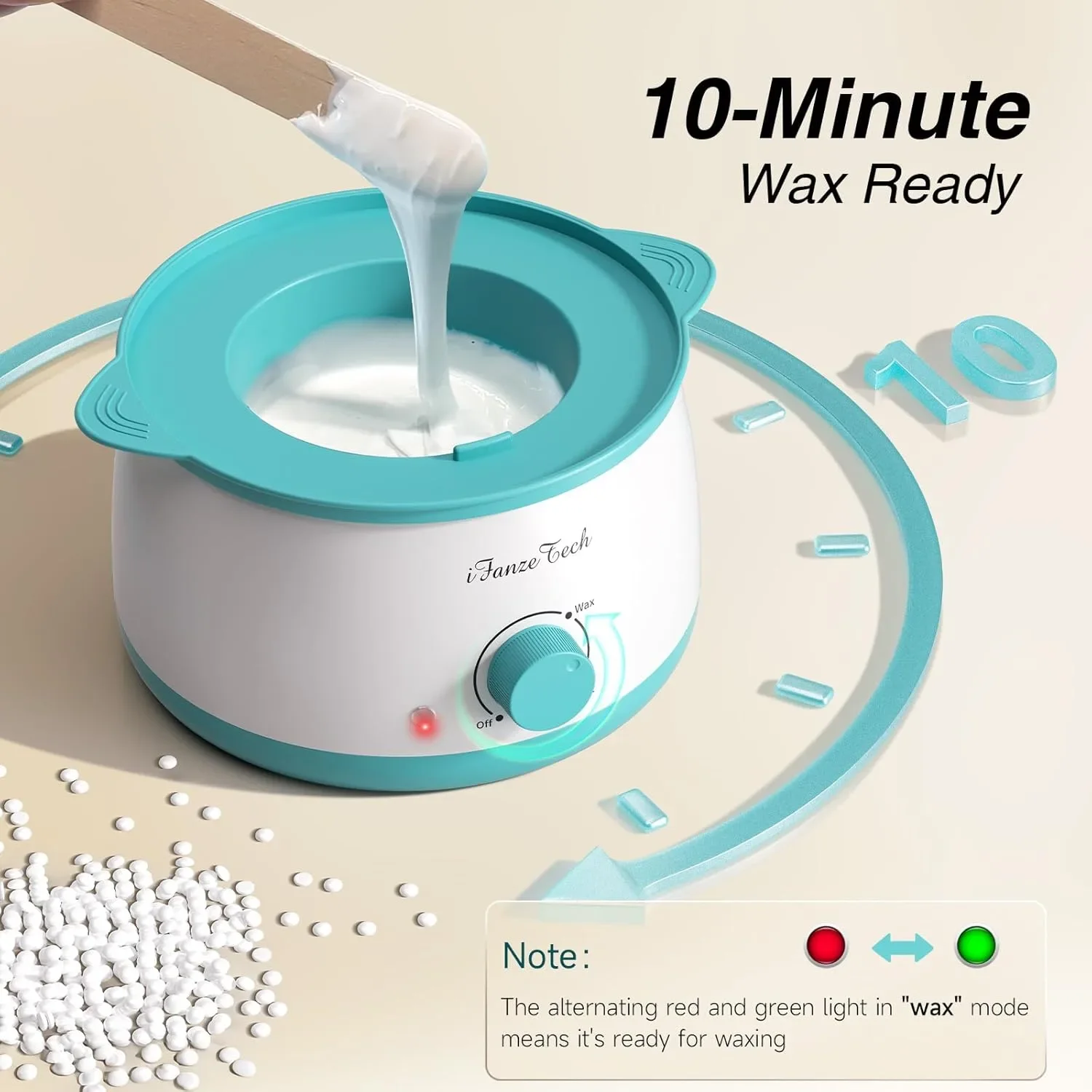 Комплект за кола маска с нагревател и твърди мъниста (4×100 г) iFanze Tech — снимка 3