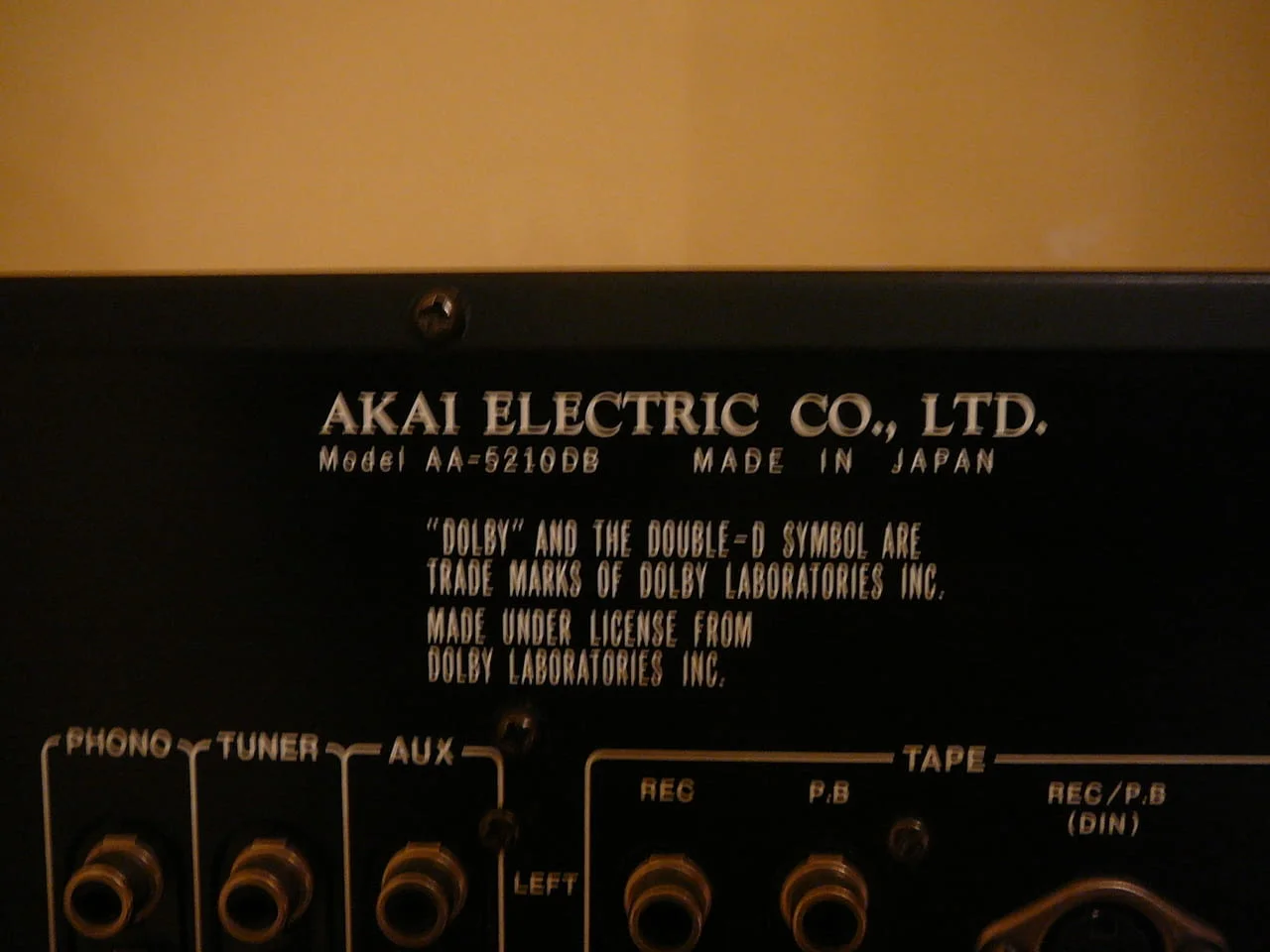 Akai aa-5210db — снимка 7