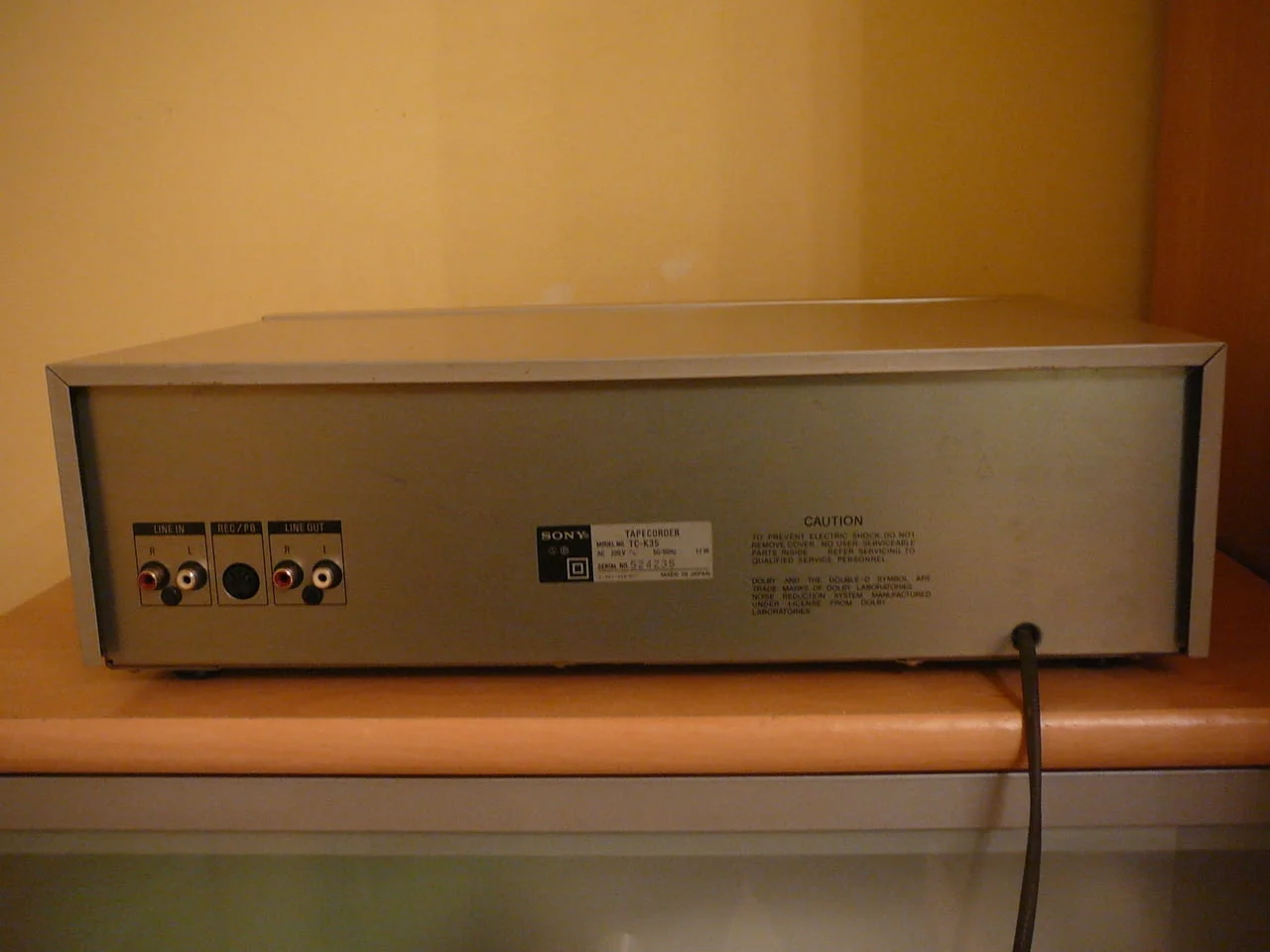 Sony tc-k35 — снимка 6