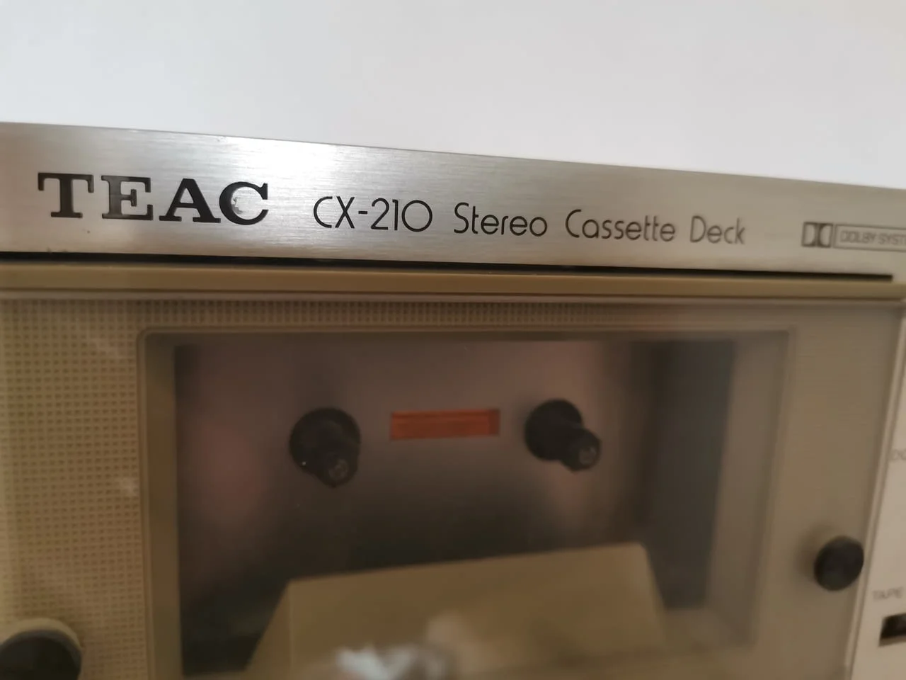 TEAC CX-210 Stereo Cassette Deck — снимка 2