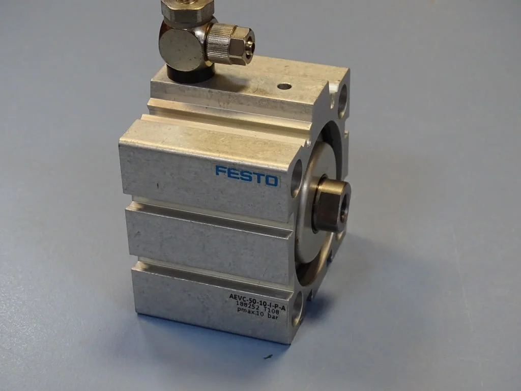 Пневматичен цилиндър Festo AEVC-50-10-I-P-A short stroke cylinder — снимка 7