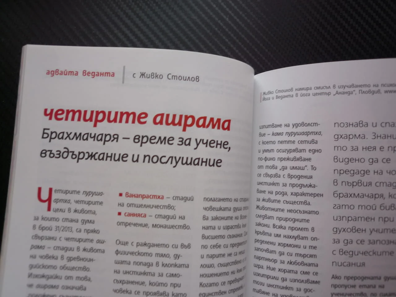 Йога за всички 35 брахмачаря храни се зелено живей засмено очите умът учене въздържание Ин Ян принци — снимка 2