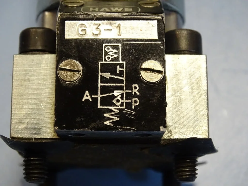 Хидравличен клапан HAWE G3-1 solenoid operated directional seated valve — снимка 5