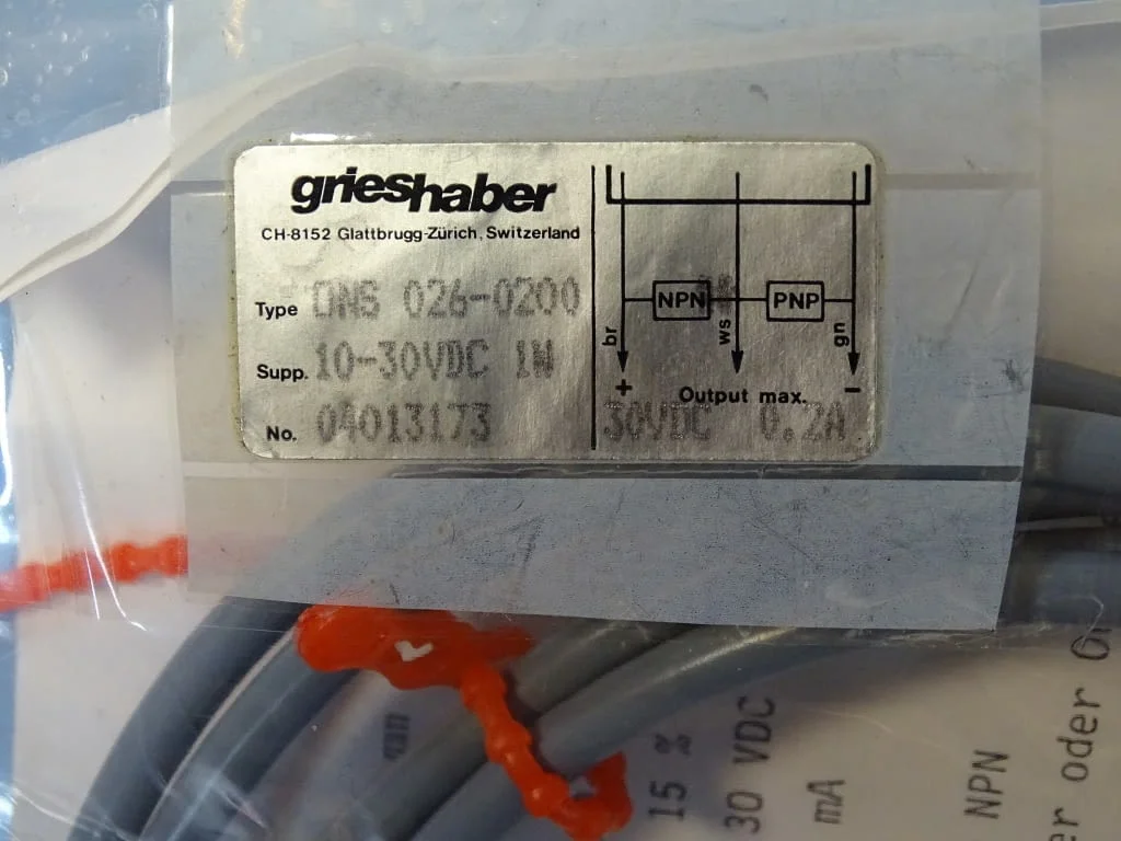Фотоелектрически сензор Grieshaber ONS 026-0200 Photoelectric switch 10-30 V DC — снимка 10
