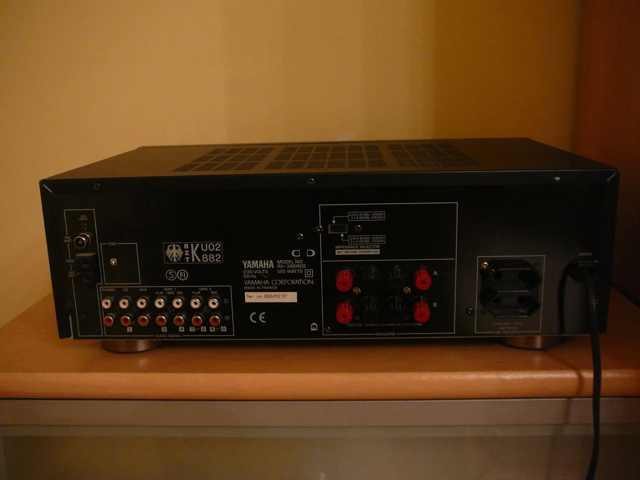 Yamaha rx-396rds — снимка 6
