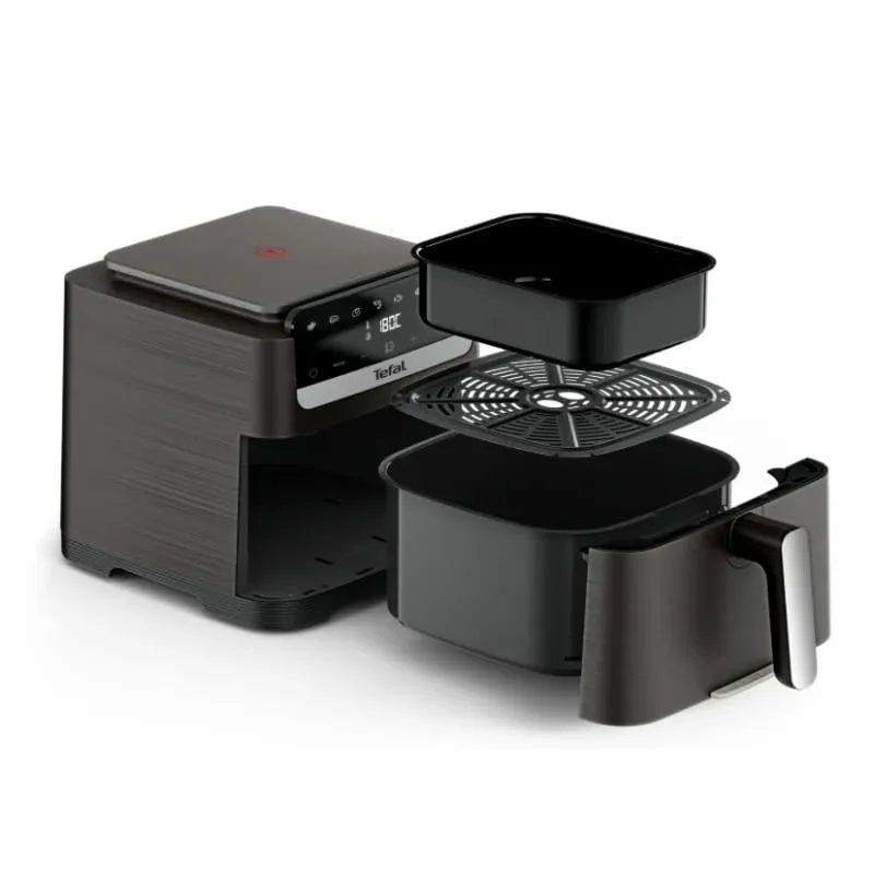 Уред за здравословно готвене, Tefal EY866HE1 Mega Compact Detach. Front + Ac — снимка 3
