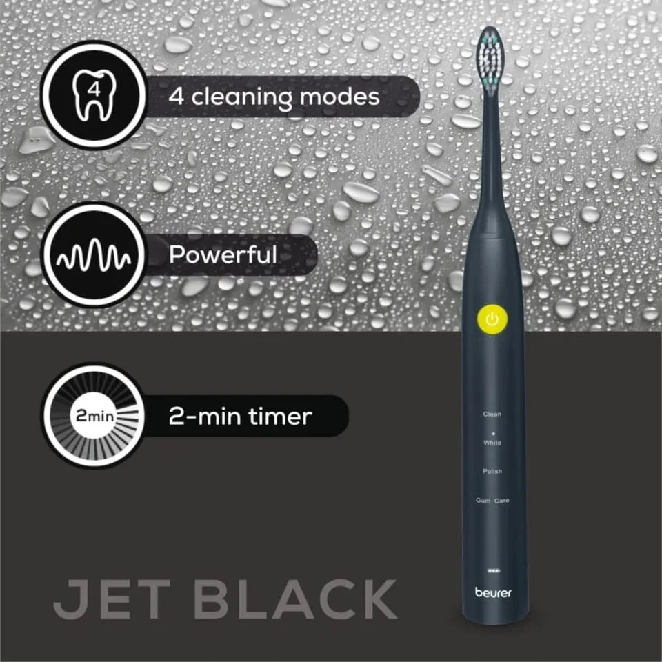 Електрическа четка за зъби, Beurer SC 30 Jet Black — снимка 4