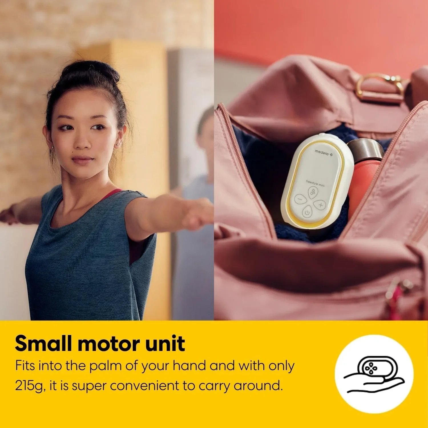 Medela Freestyle Mini Classic – двойна електрическа помпа за кърма с PersonalFit Flex щитове — снимка 4