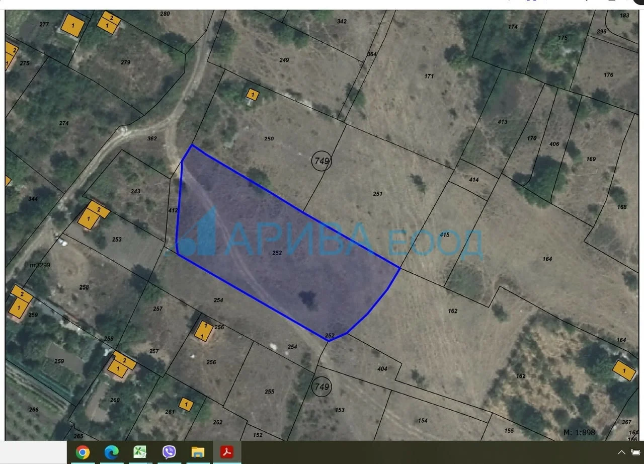 Урегулиран парцел УПИ в ж.р. Каменец на град Хасково