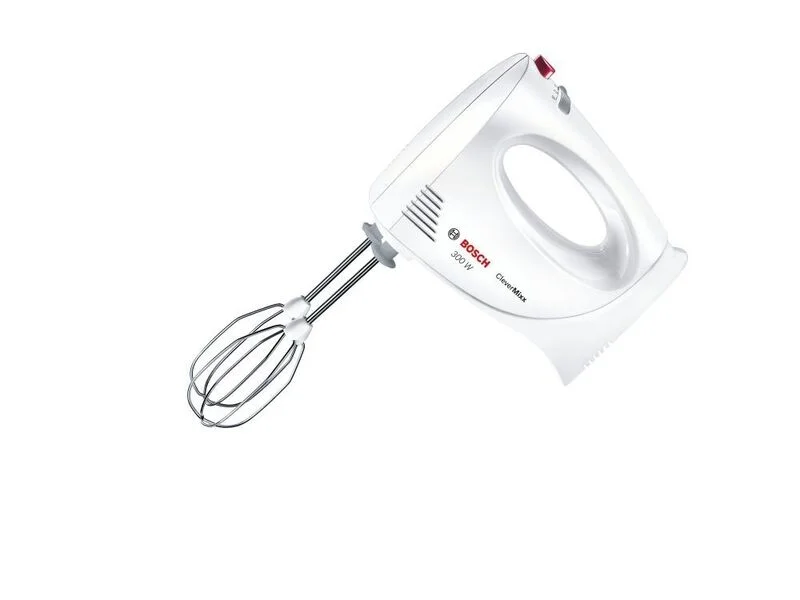 Миксер, Bosch MFQ3010 Hand mixer, 300 W, 2 speed settings plus turbo function, White — снимка 3