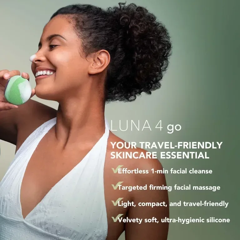 FOREO Luna 4 go Четка за почистване на лице и стягащ масажор за лице — снимка 2