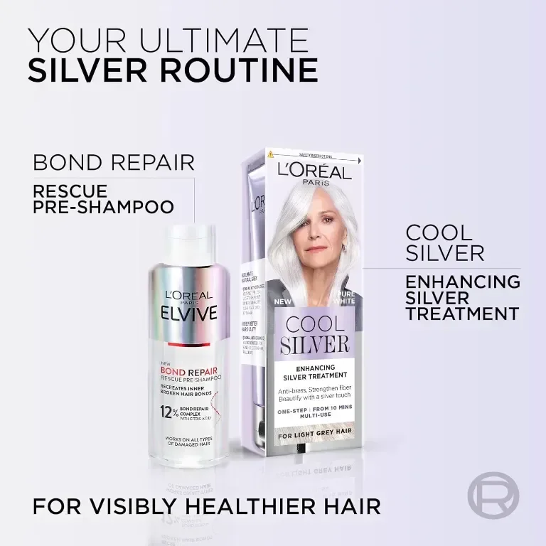 Балсам L'Oreal Paris Cool Silver Pearly White — снимка 8