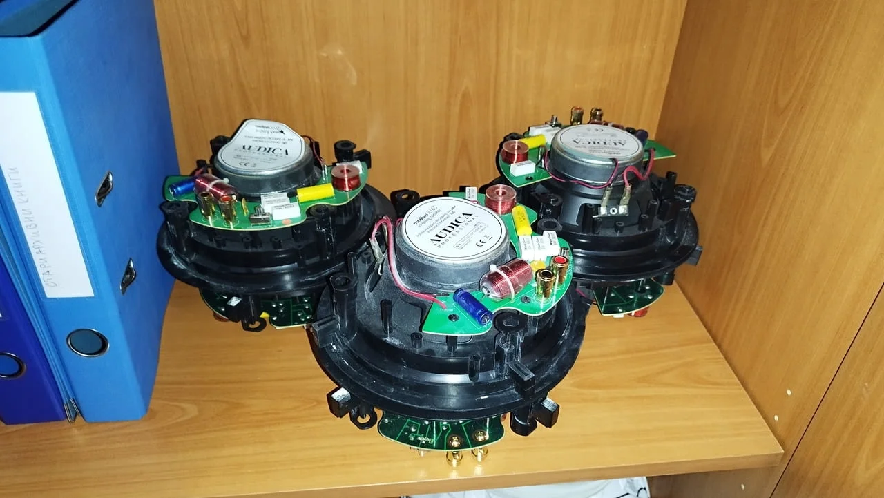 Тонколони за вграждане - AUDICA professional Median IC 165 и AUDAC CS1000S - Субуфер за вграждане — снимка 6