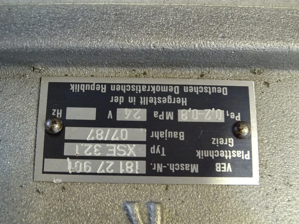 Пневматичен разпределител за преси WMW ERFURT HERION XSE 32.1 pneumatic solenoid valve — снимка 3
