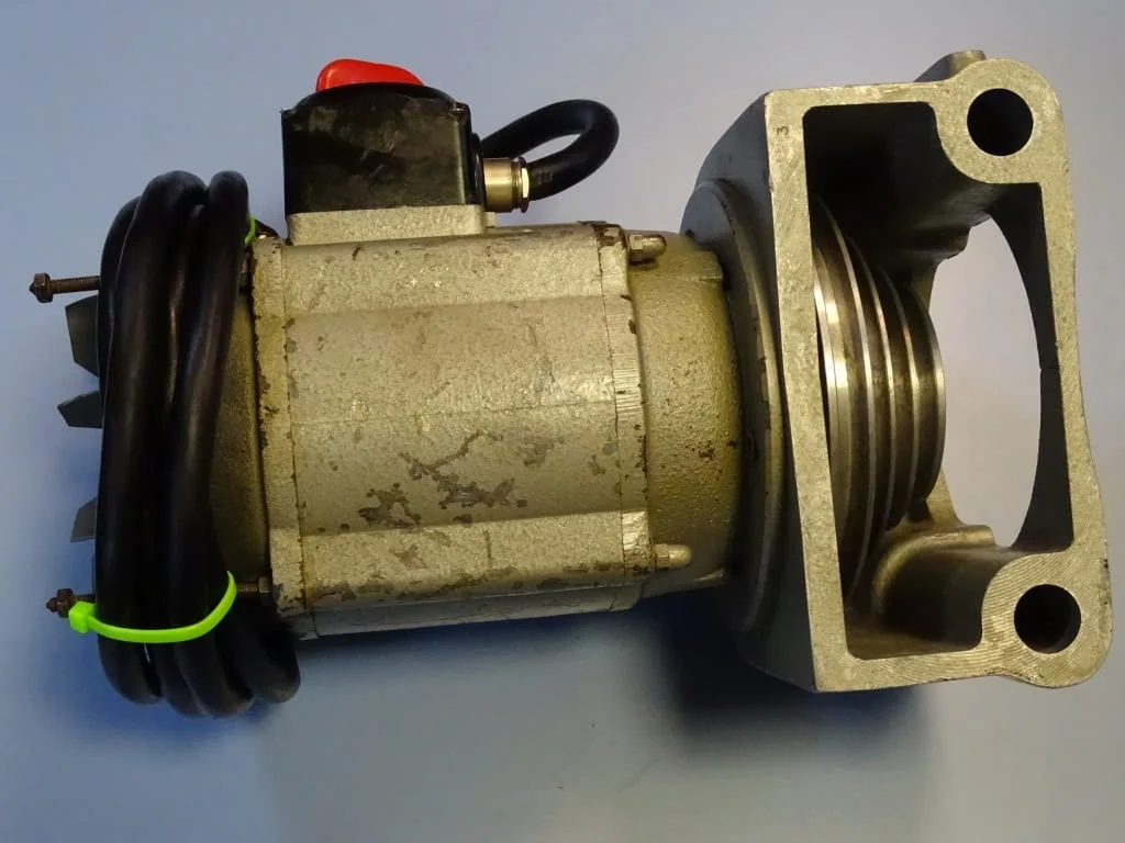 Електромотор+ремъчна шайба LECHMOTOREN DVF08-2K 0.75kW 380V — снимка 10