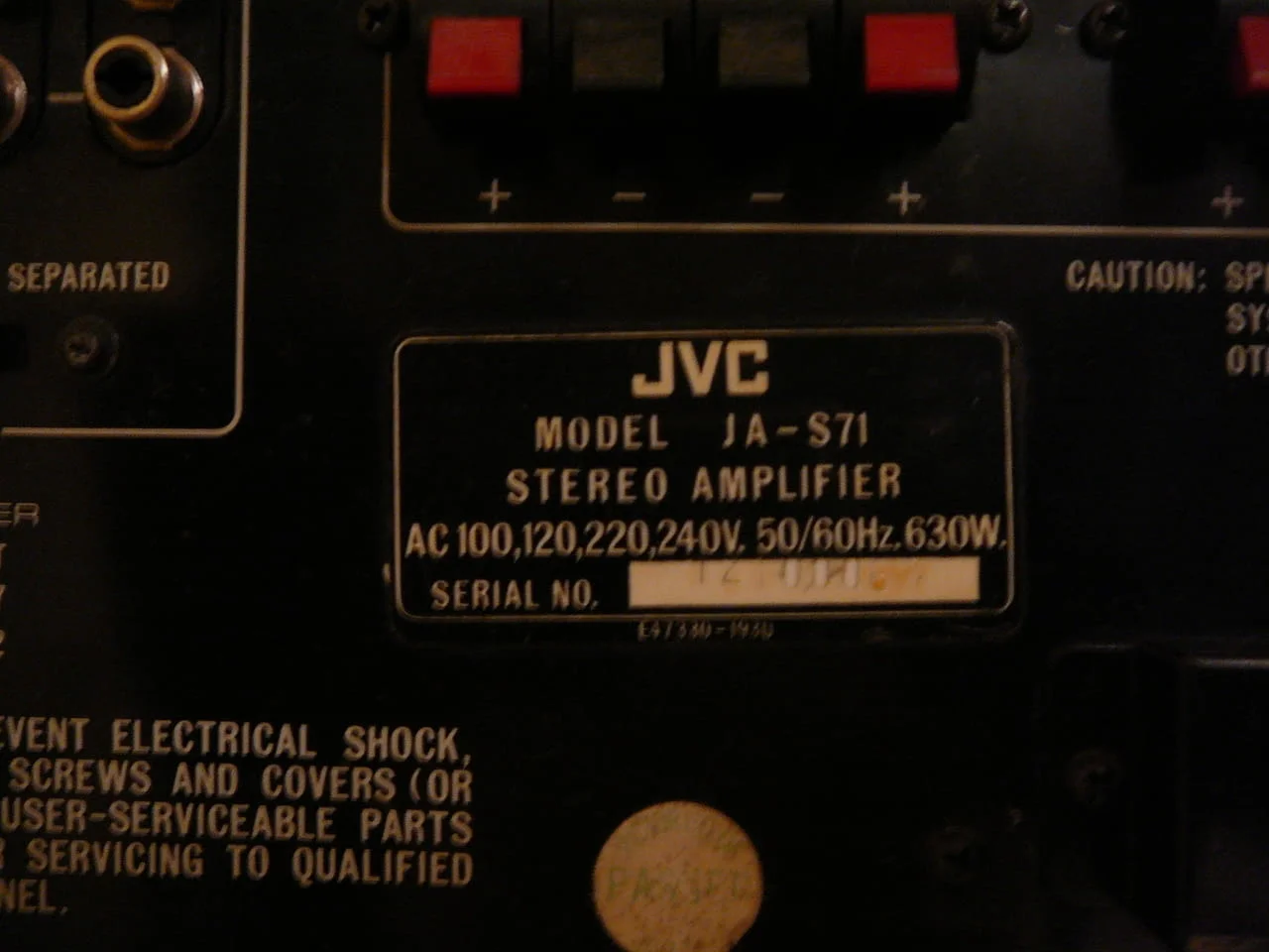 Jvc ja-s71 — снимка 8