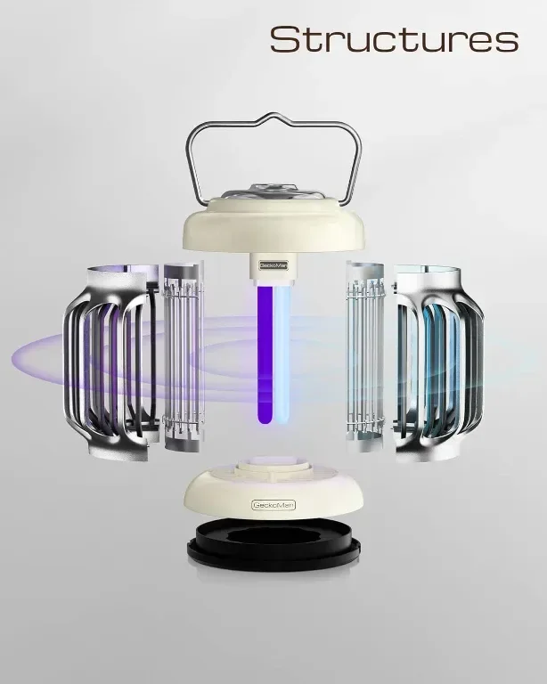 GeckoMan Hybrid Spectrum електрически убиец на насекоми, 15W — снимка 4